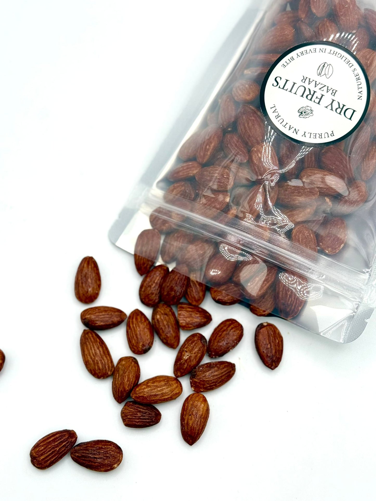 Almonds - Lemon Flavour Roasted - Premium Zesty and Crunchy Delight