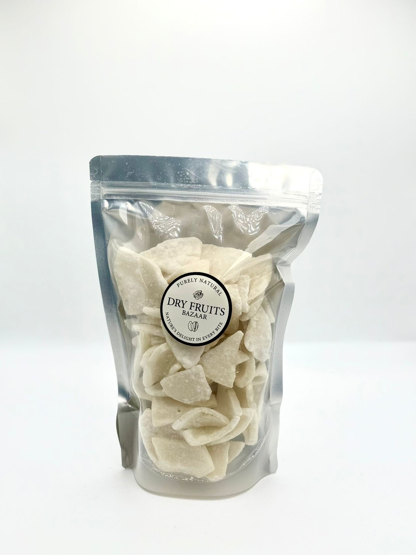 1 KG - Coconut Chunks Premium Quality - Natural Snack DriedFruits Dry