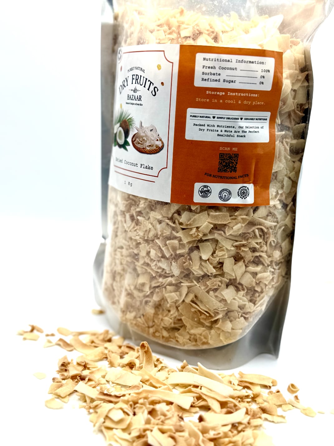 Coconut Flakes – Lightly Toasted, Crisp & Naturally Sweet