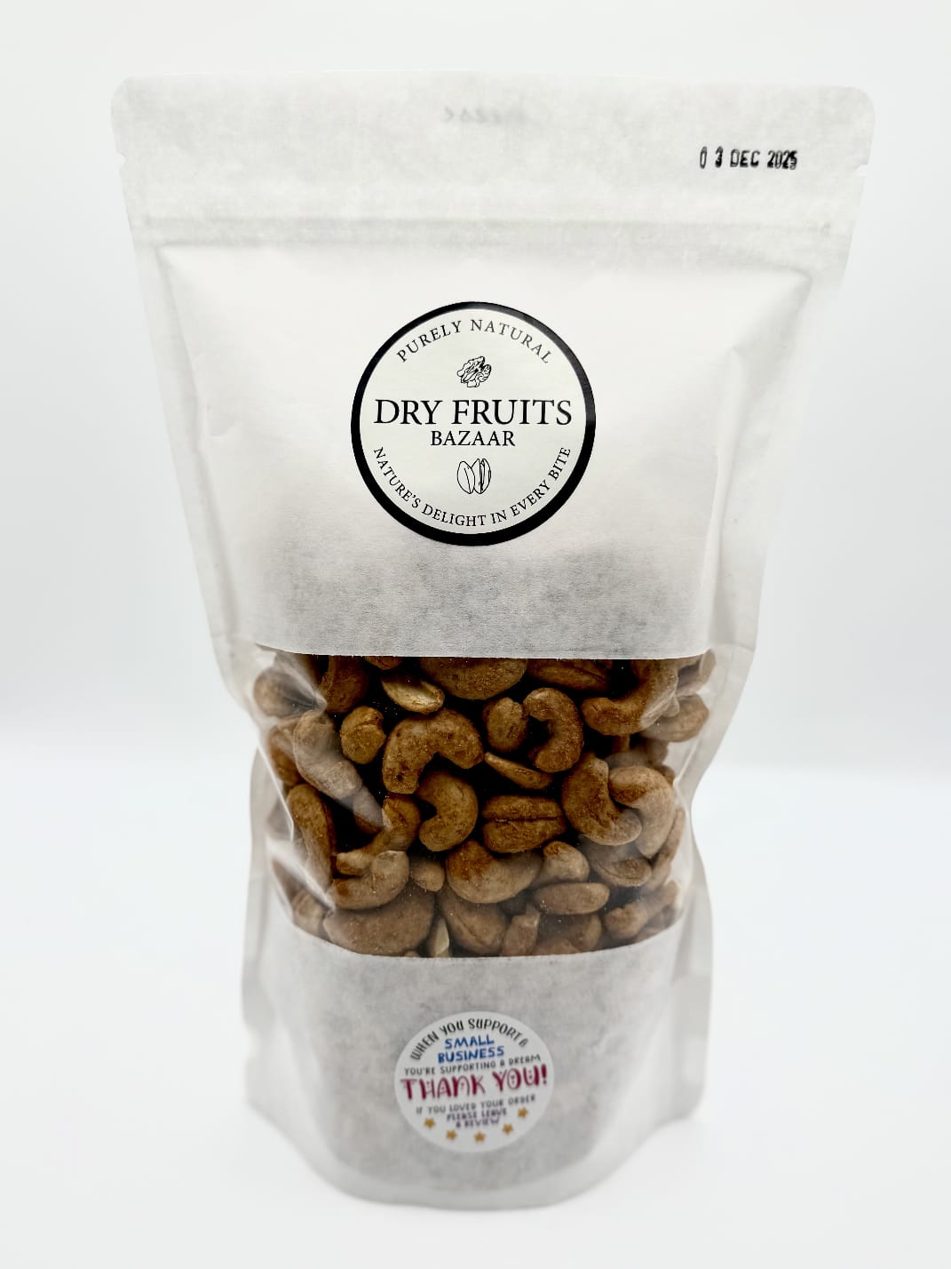 Cashews Chilli Roasted - Bold Flavour Premium Crunchy Snack High Protein