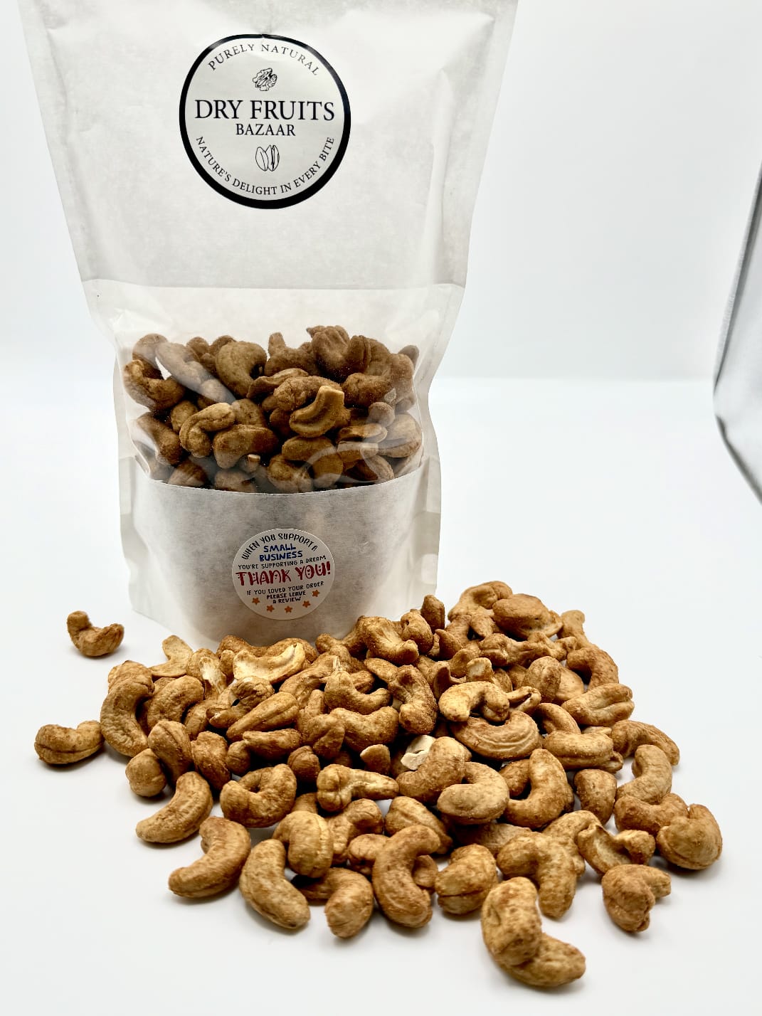 Cashews Chilli Roasted - Bold Flavour Premium Crunchy Snack High Protein