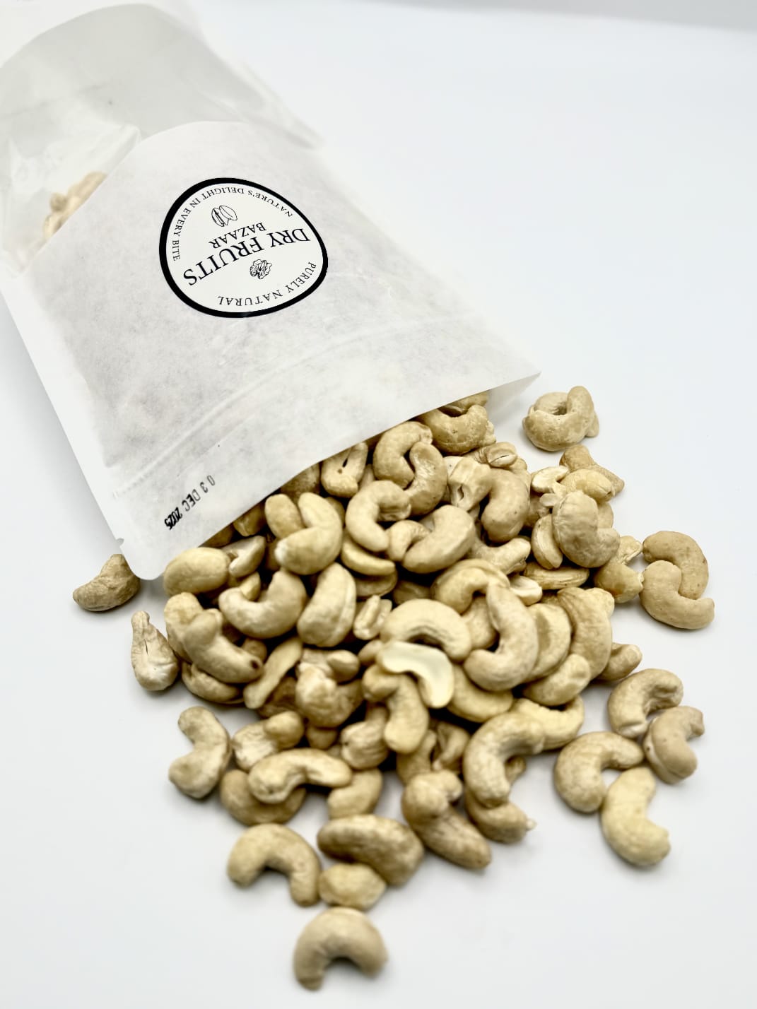 Cashew Nuts - Raw Whole Cashew Protein Snack -Healthy Snackin