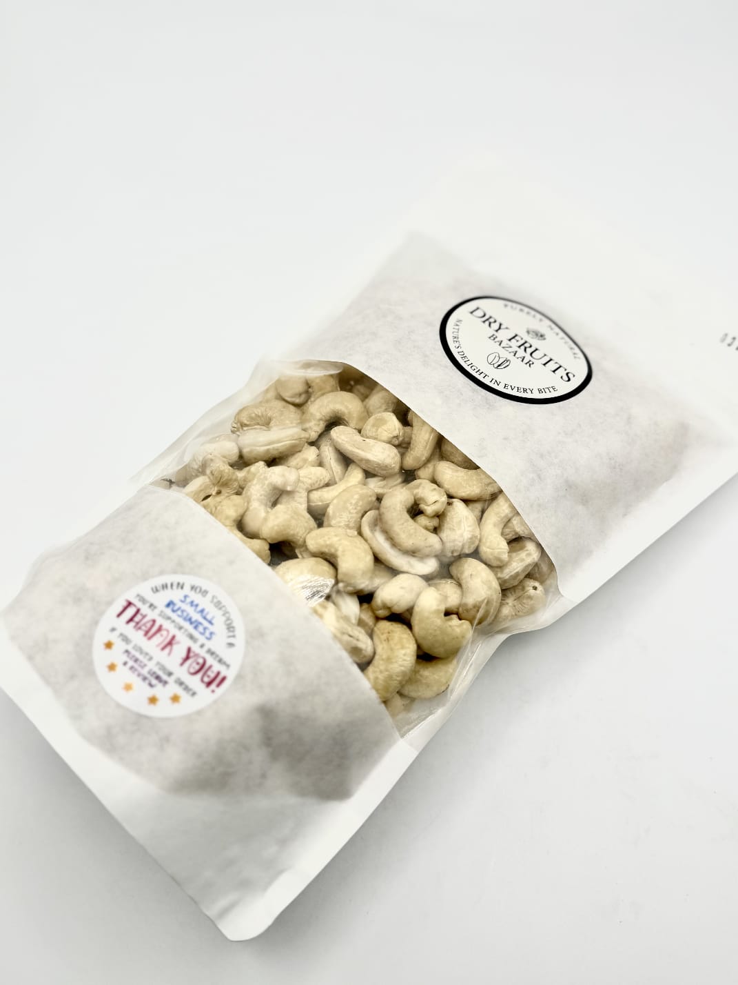 Cashew Nuts - Raw Whole Cashew Protein Snack -Healthy Snackin