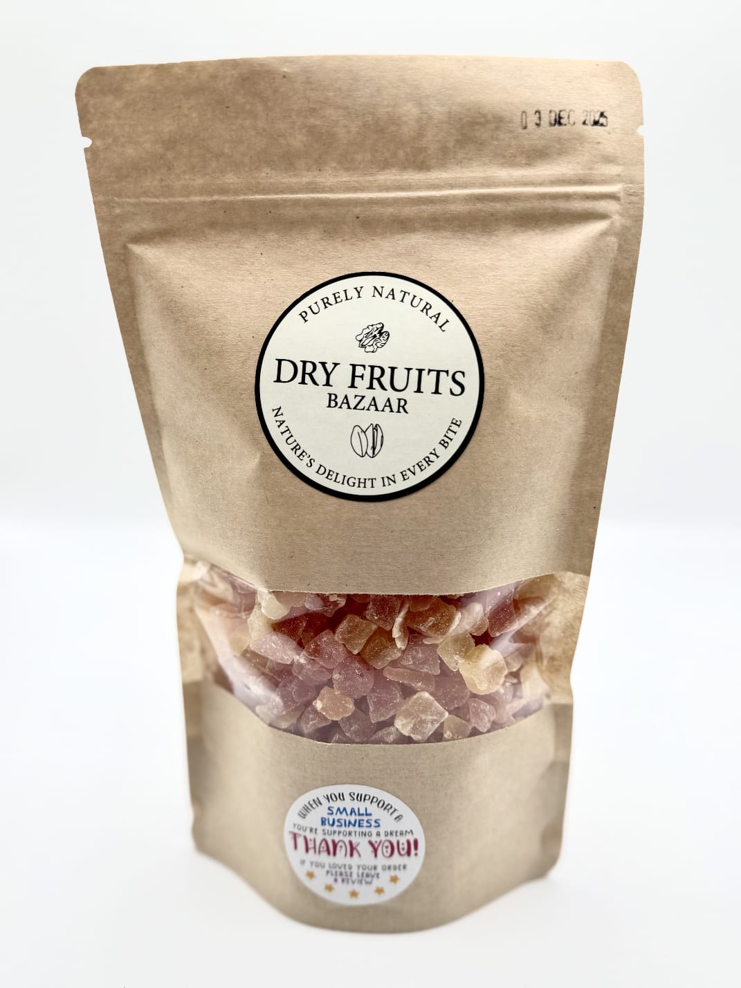 Dried Chopped Papaya – Juicy & Ready-to-Eat Fruit Bites