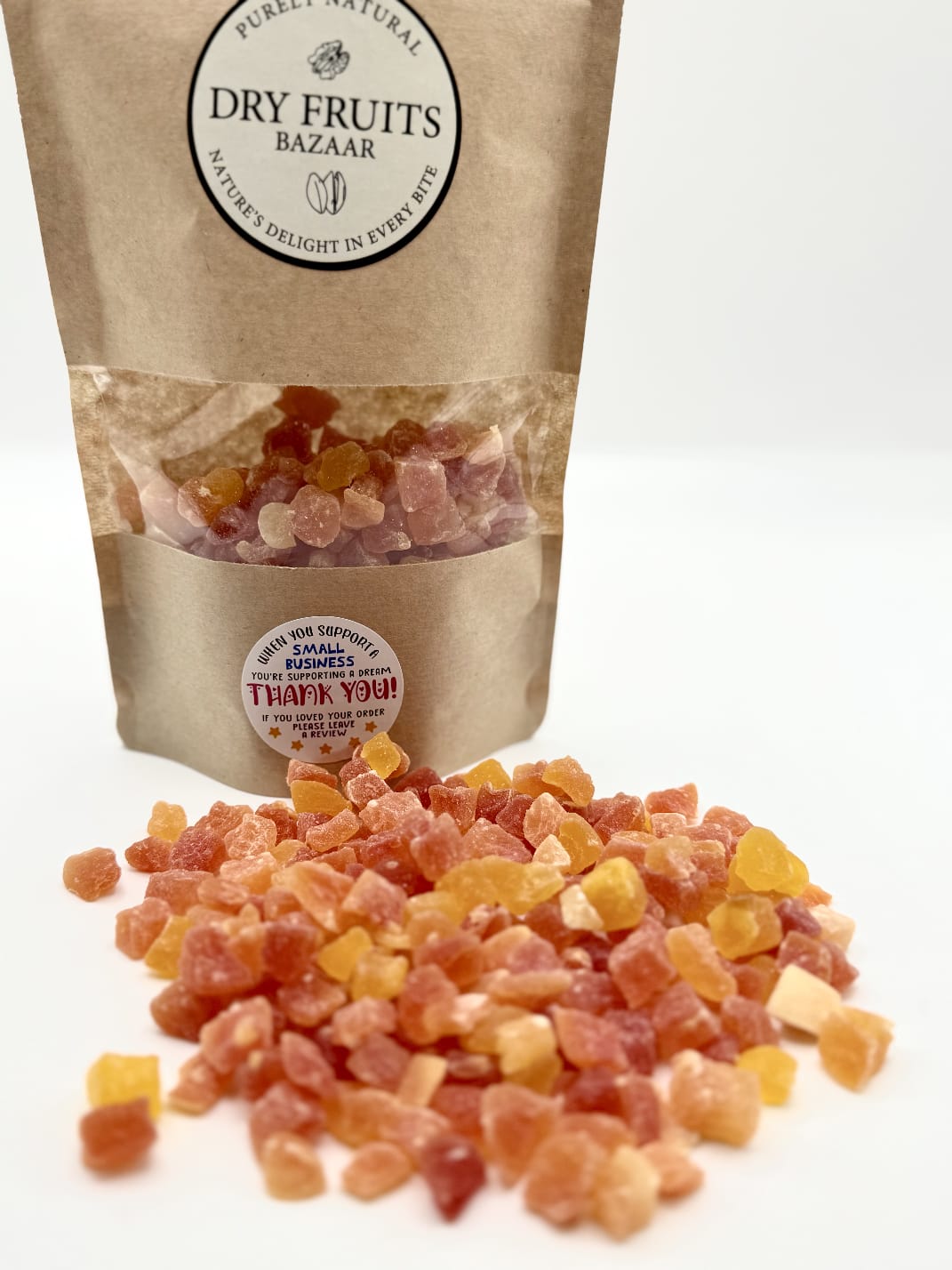 Dried Chopped Papaya – Juicy & Ready-to-Eat Fruit Bites
