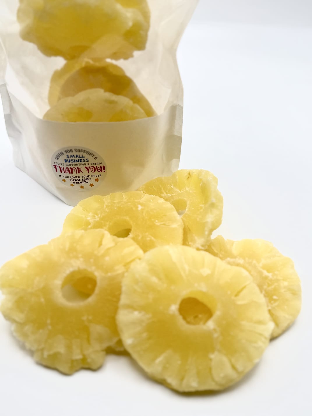 Pineapple Rings Crystallised – Tropical Sweetness