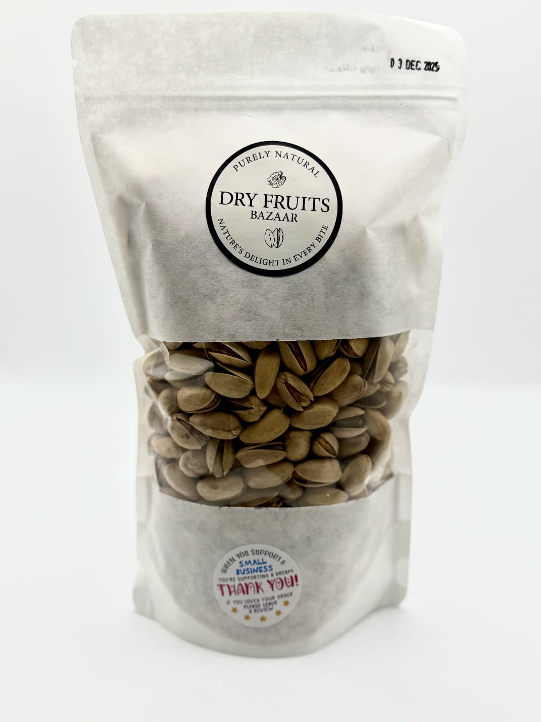 Pistachio Nuts with Shell – Unsalted & Naturally Flavourful