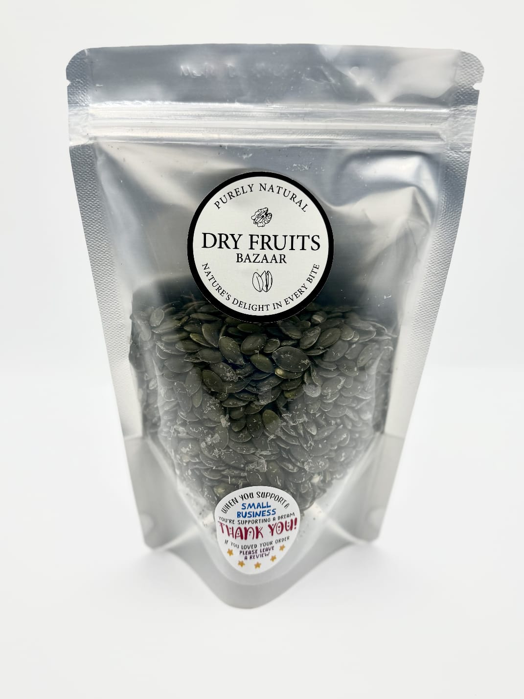 Pumpkin Seeds Grade A Snack - No Shell, Nutrient-Rich, Iron-Packed