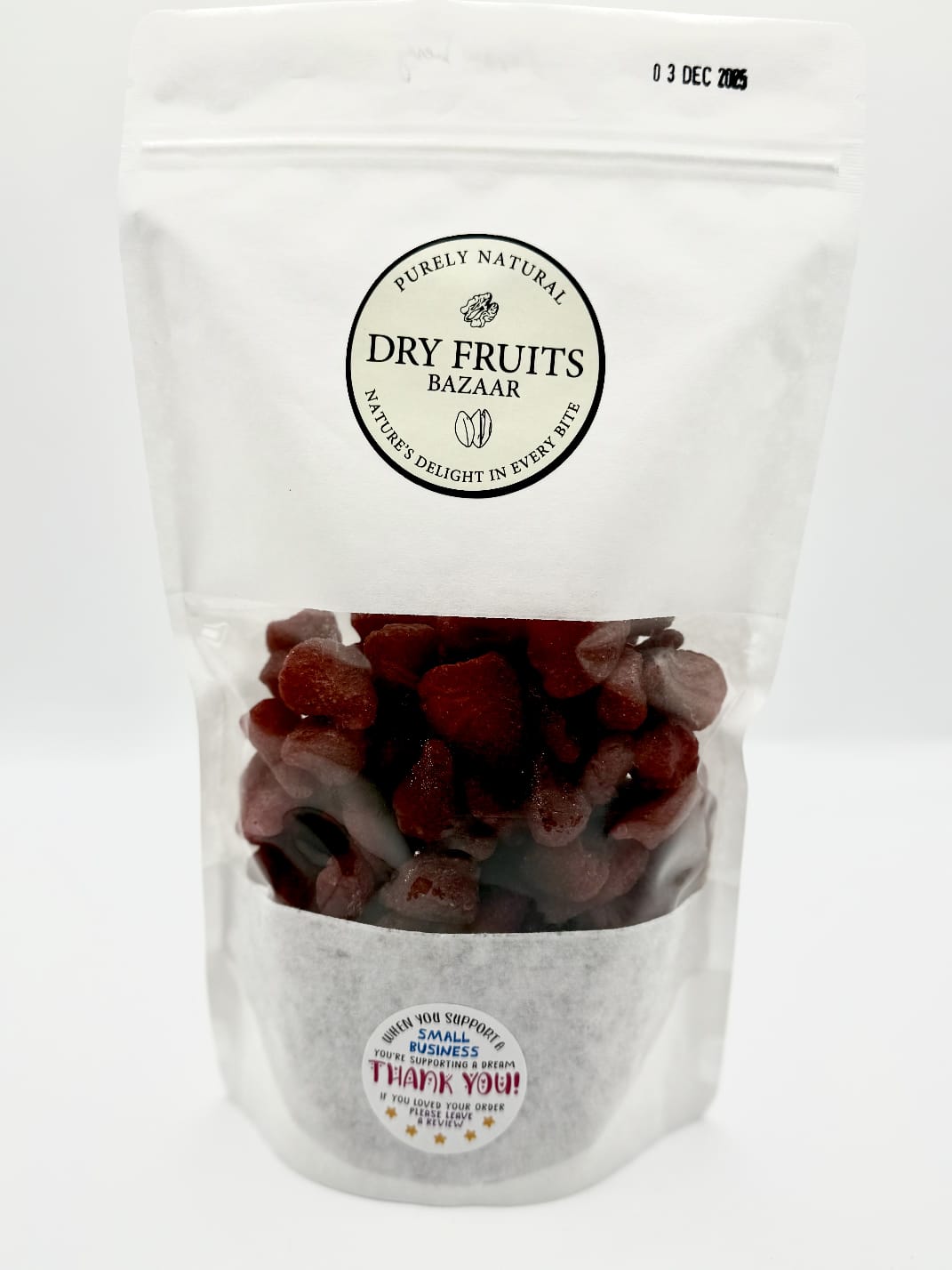Dried Strawberry Slices – Premium Sweet & Tangy Fruity Delight