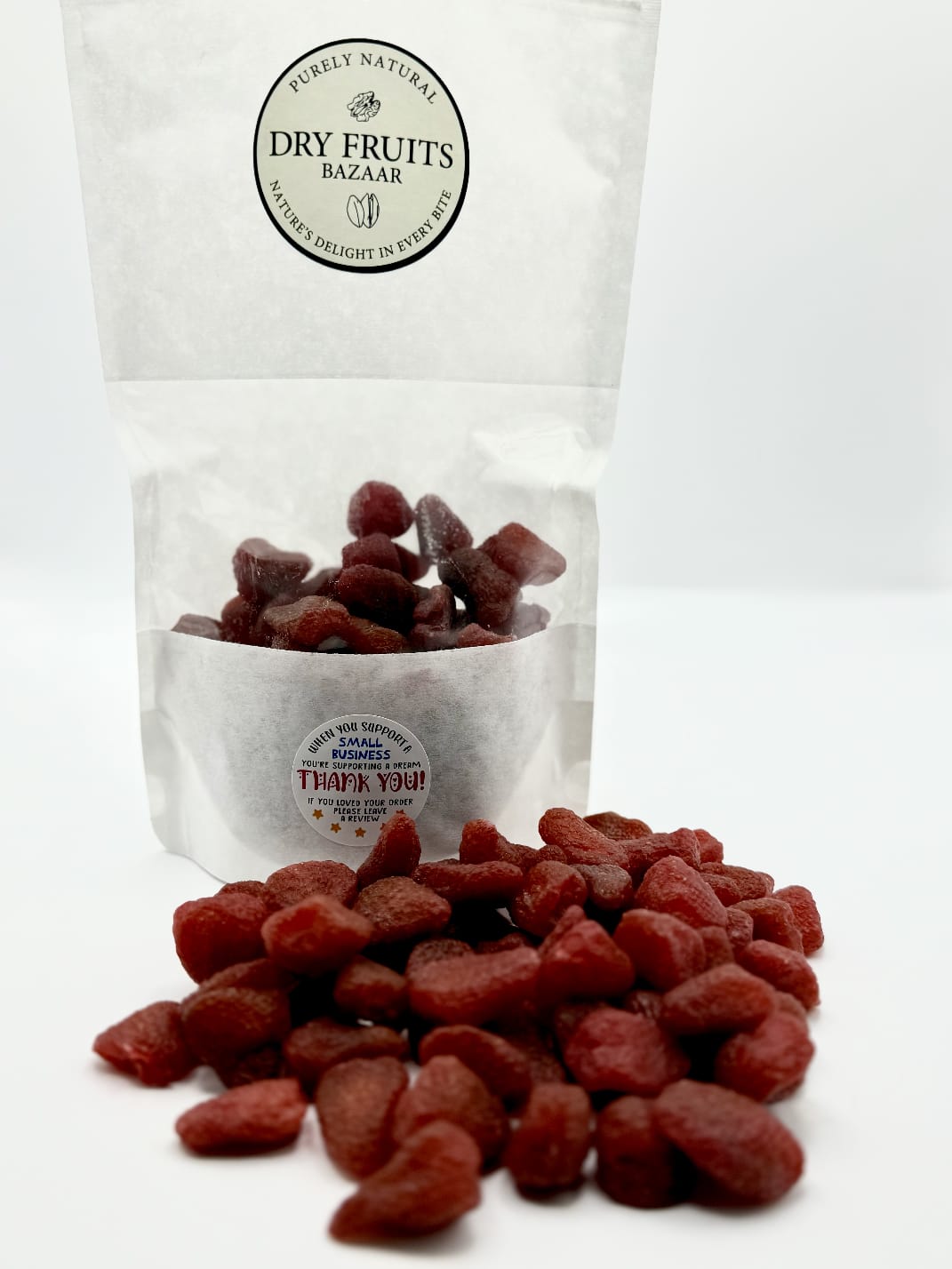 Dried Strawberry Slices – Premium Sweet & Tangy Fruity Delight