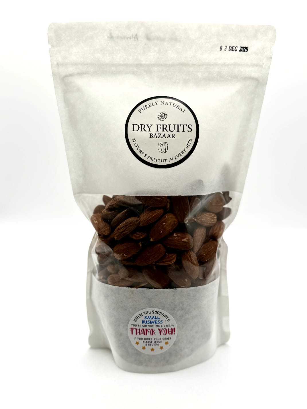 Almonds (Roasted - Unsalted)