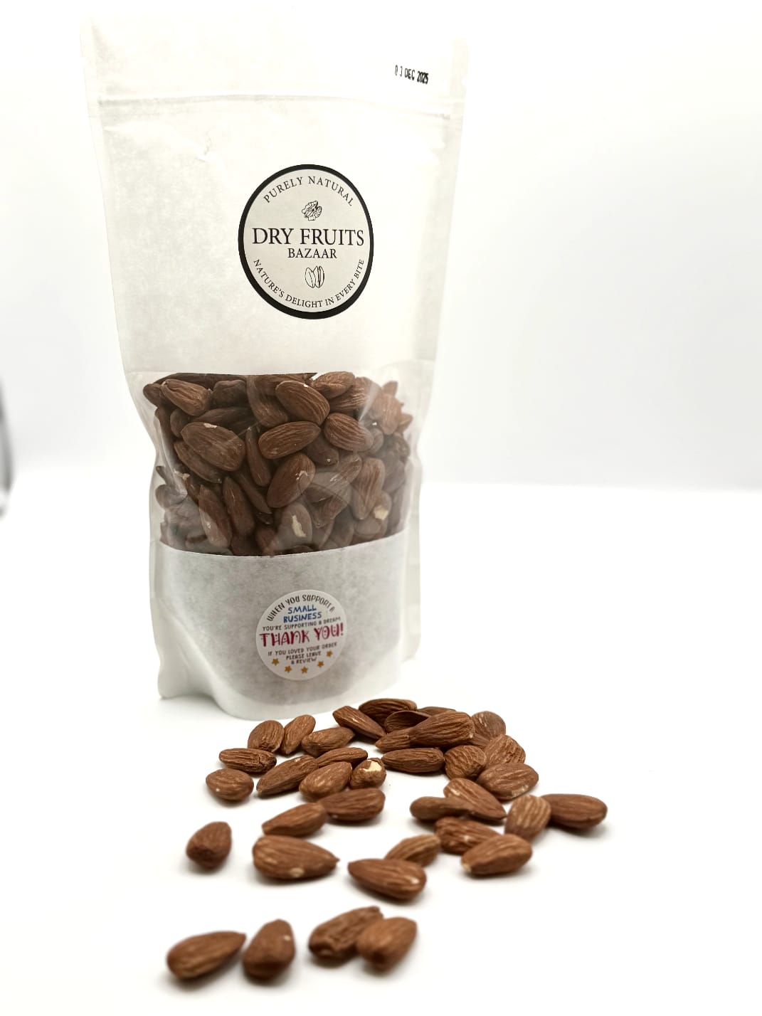 Almonds (Roasted - Unsalted)