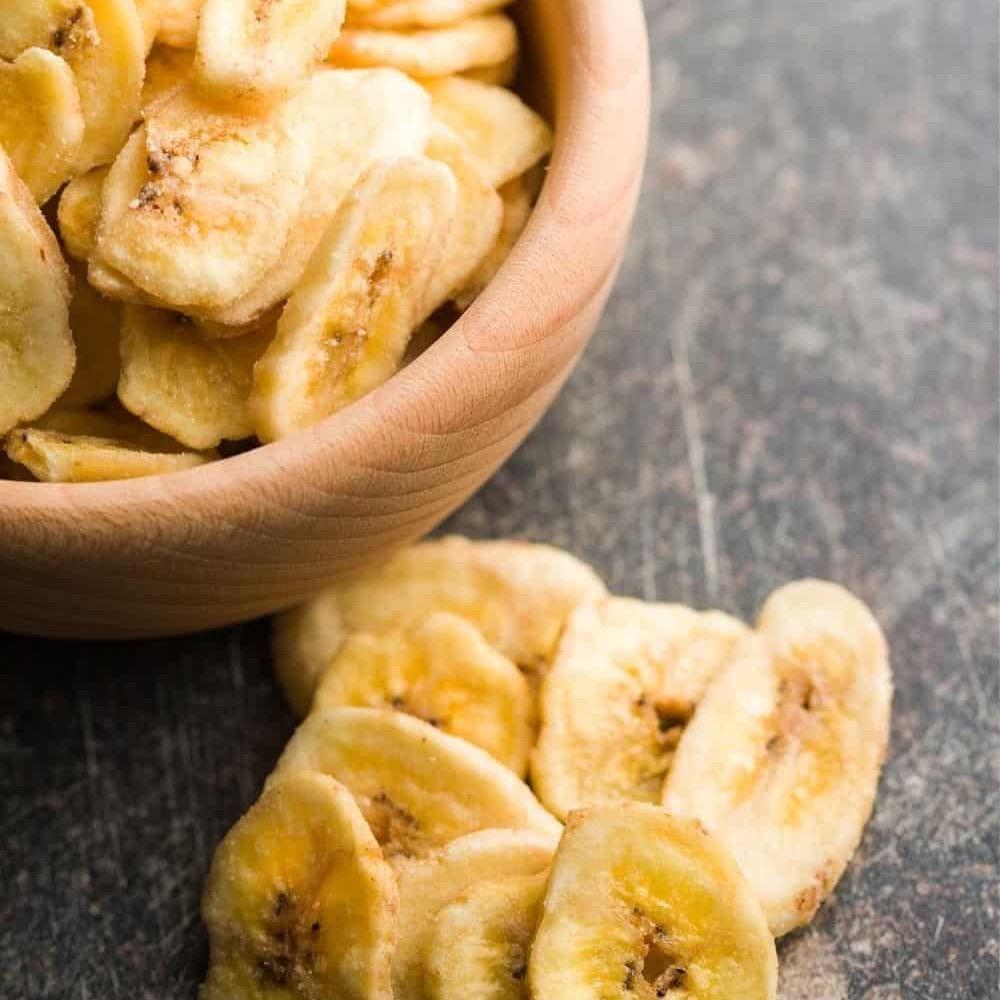 Banana Chips: Toasty, Tasty, and Perfect for Snacking Natural Dried Crunchy