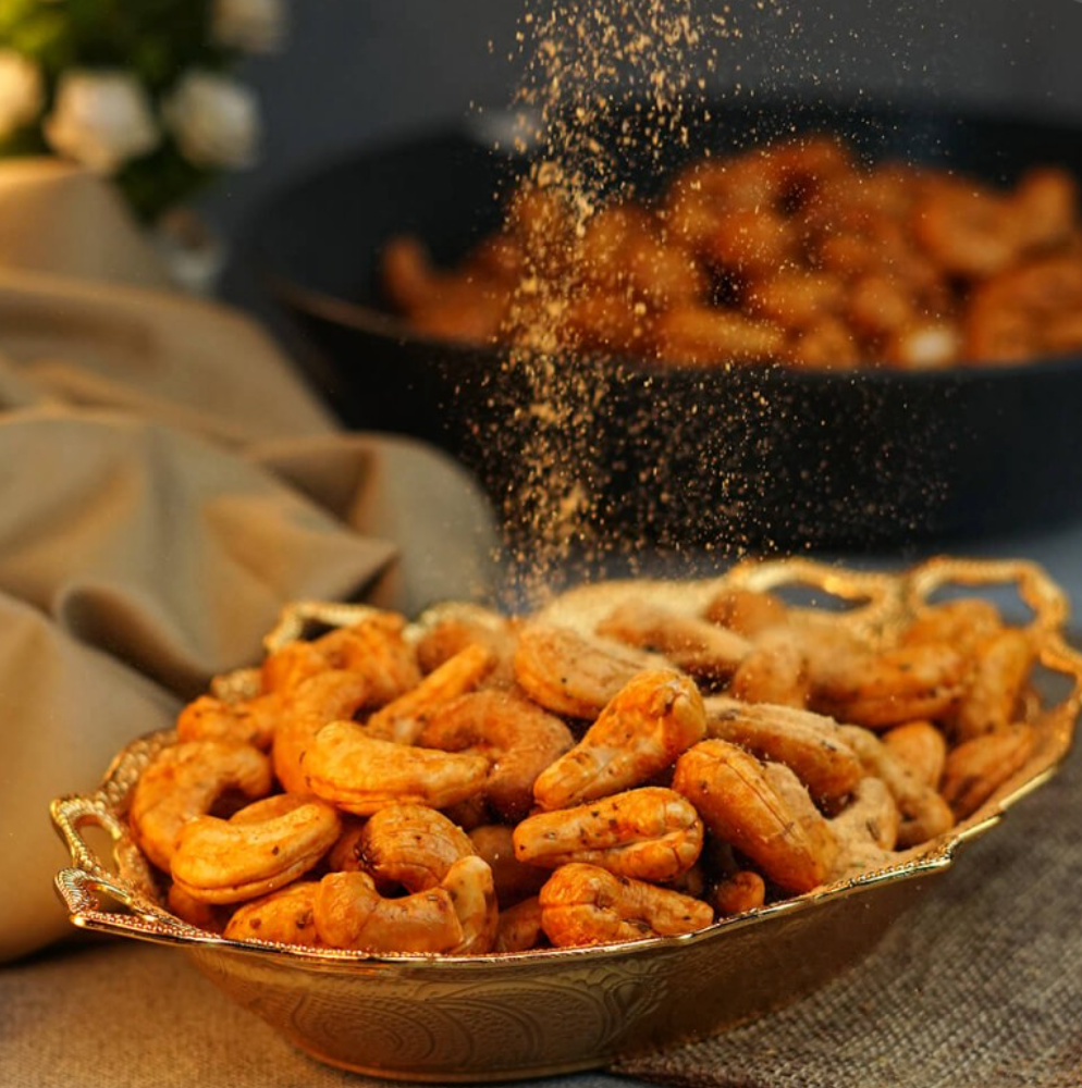 NEW Arrival - Pizza Flavour Roasted Cashews Nuts