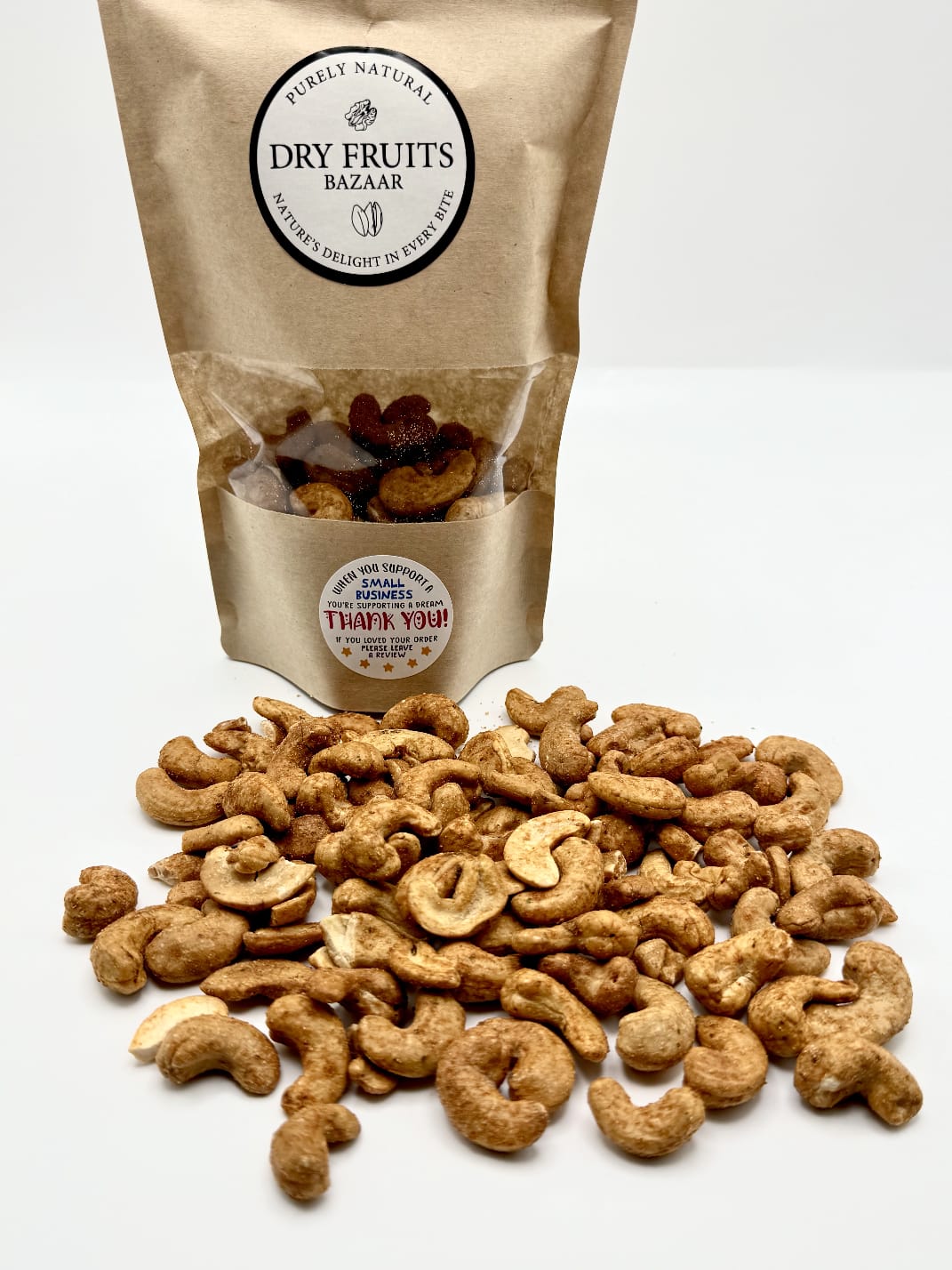 Cashew Nuts Roasted Pizza Flavour – Premium Savoury Snack (Bold & Crunchy)