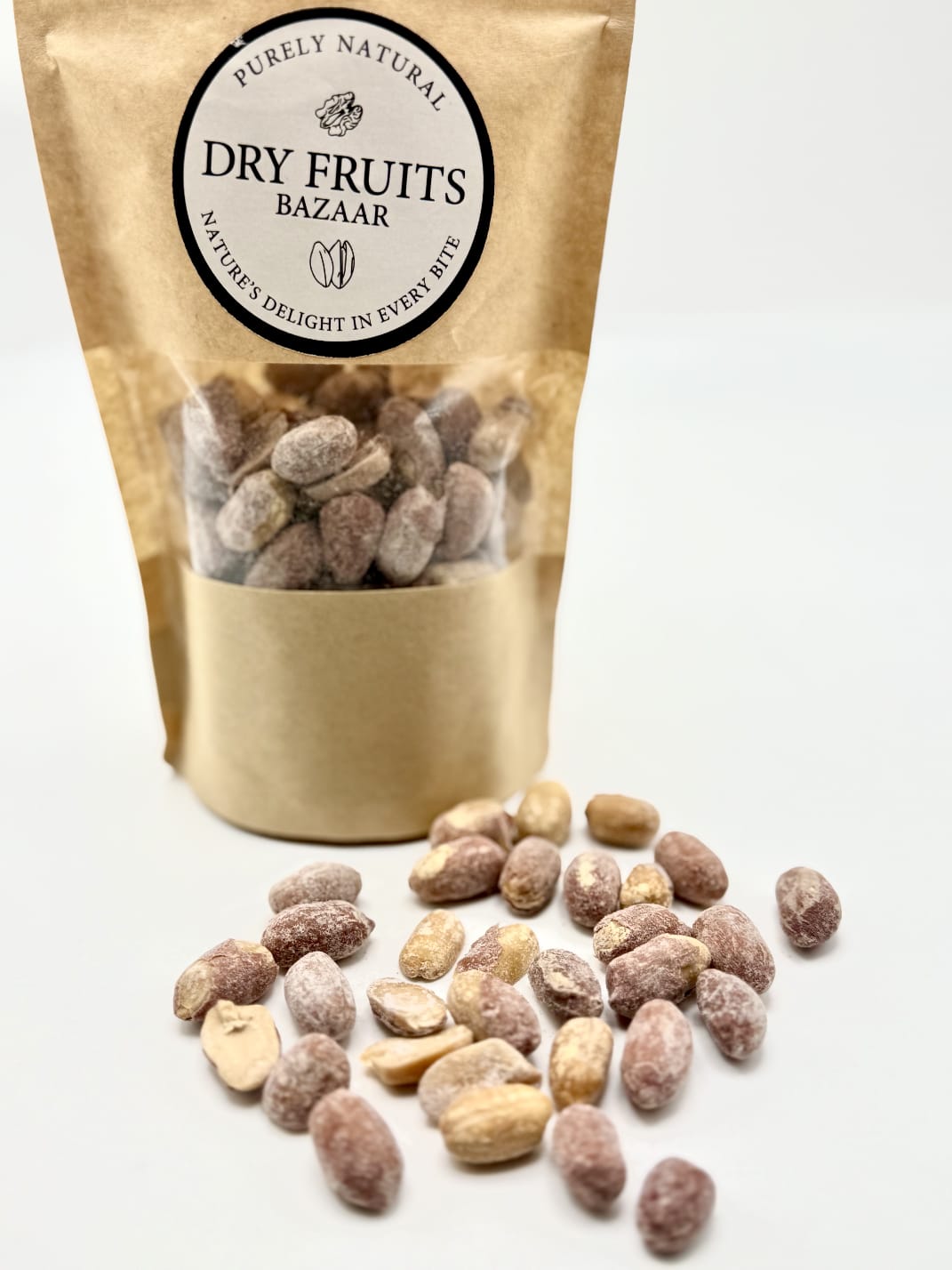 Peanuts Roasted Salted Red Skin – Premium Crunchy, Nutty & Protein-Packed Snack