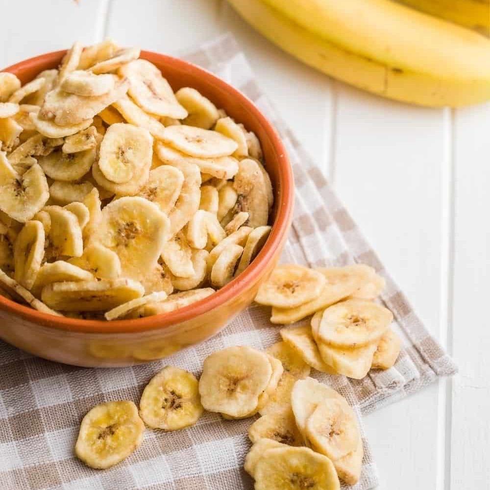 Banana Chips: Toasty, Tasty, and Perfect for Snacking Natural Dried Crunchy