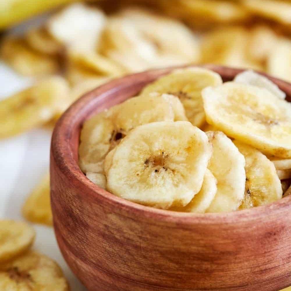 Banana Chips: Toasty, Tasty, and Perfect for Snacking Natural Dried Crunchy