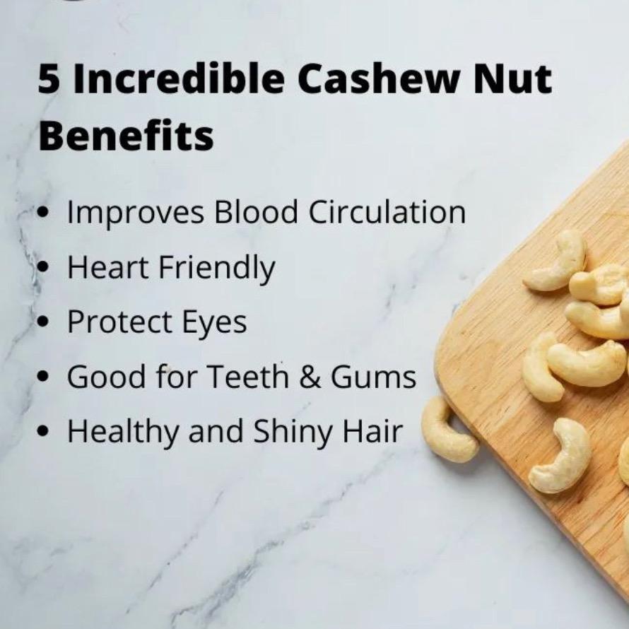 Cashews (Roasted - Unsalted)